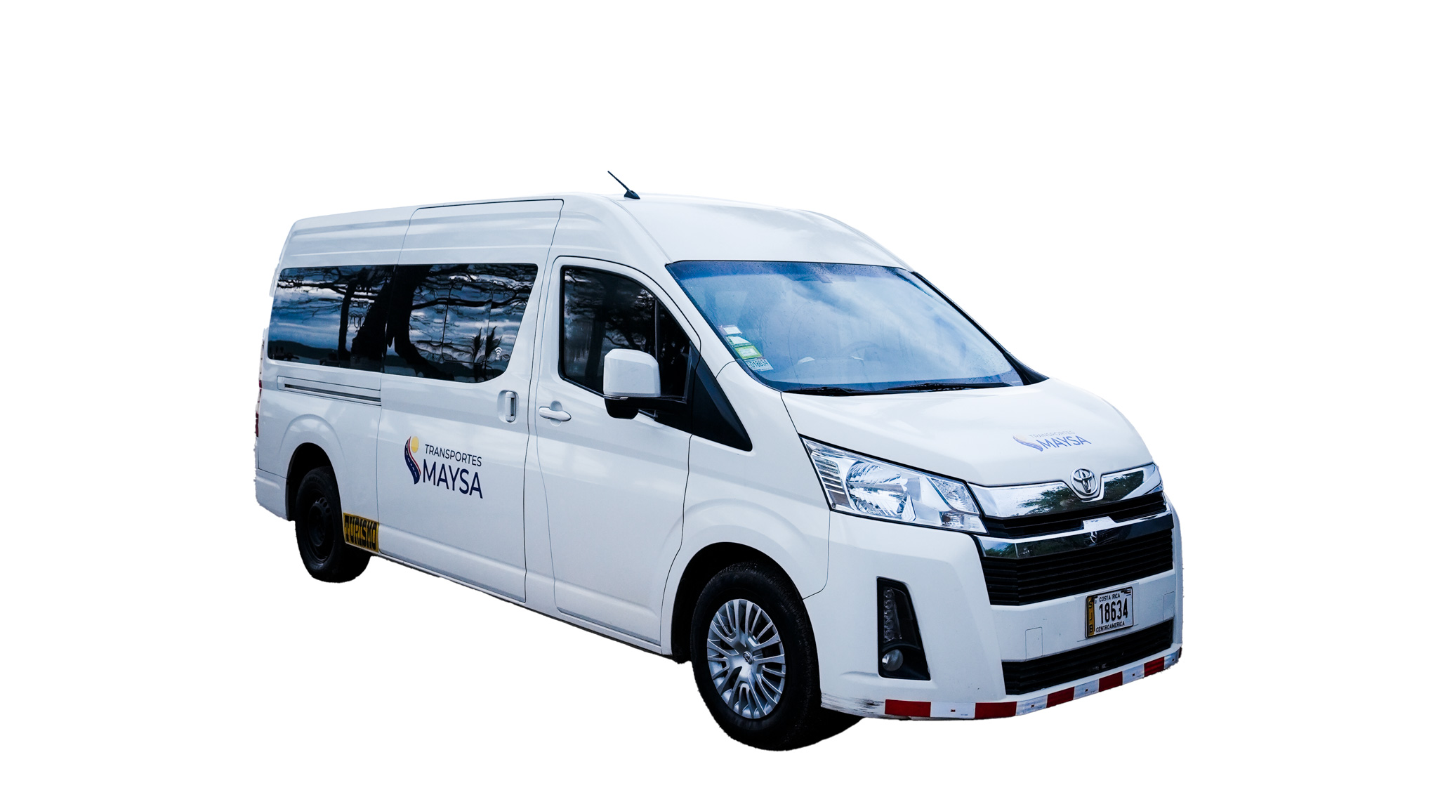 Van ejecutiva Toyota Hiace de Maysa Transports