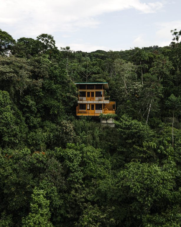 Lodge ecológico entre el bosque tropical de la Península de Osa